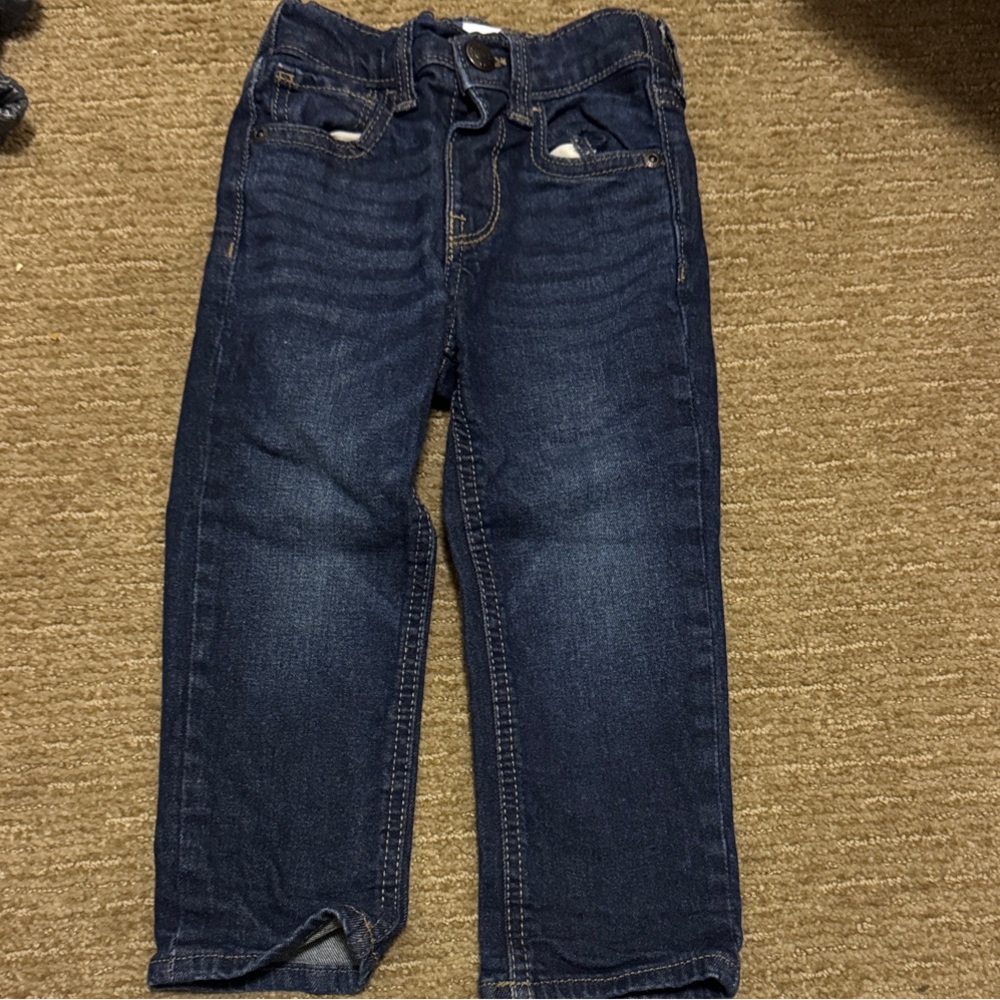 Old Navy Adjustable Waist Straight Leg Jeans